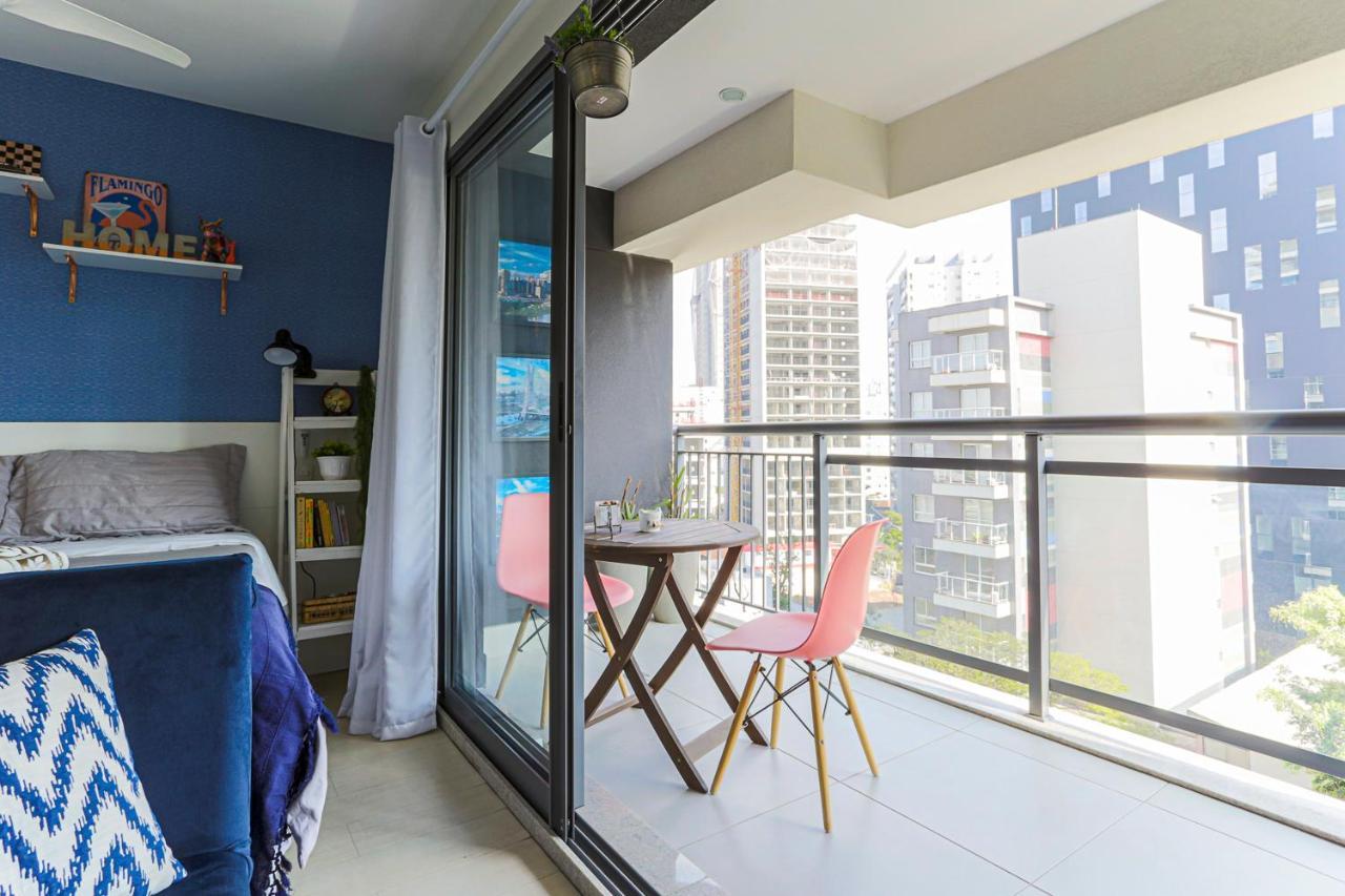 サンパウロStudio Vila Madalena Com Piscina Climatizadaアパートメント エクステリア 写真